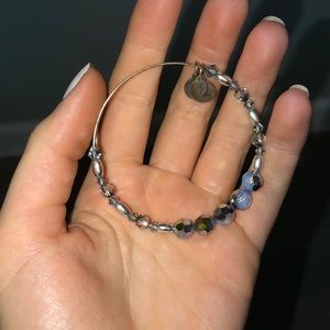 Alex & Ani Silver Beaded Bracelet